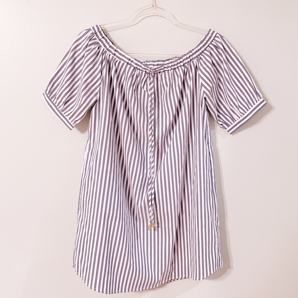 Mocha Off Shoulder Top